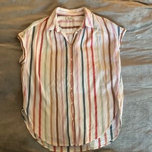Madewell Striped Button Down